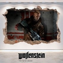 Wolfenstein The 3D decorative vinyl New Order