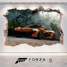 Decorative vinyl 3D Forza Motorsport 5