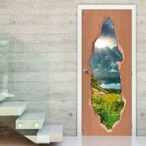 Doors nature in Slovakia 3D for vinyls