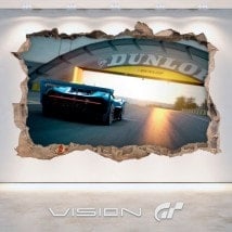 Vinyl large tourism Bugatti 3D Vision