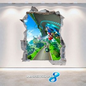 Vinyl 3D Mario Kart video games 8