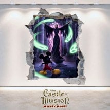 Decorative vinyl children's Castle Of Illusion 3D