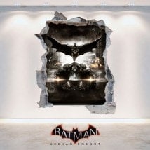 Decorative vinyl Batman Arkham Knight 3D