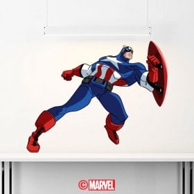 Stickers and vinyl Captain America