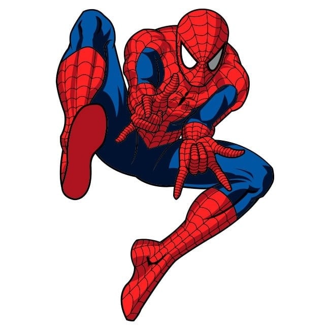 Palloncino sagoma Spiderman cm 73x43