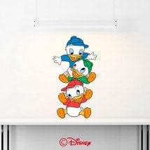 Nephews Donald Duck decorative vinyl