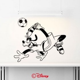 Luminescent panels dividing fluowall Goofy soccer