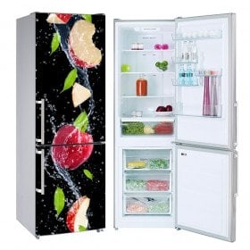 Vinyls for fridge apple splash