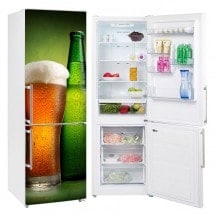 Cold beer stickers for refrigerators