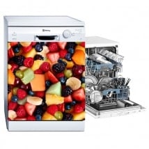 Decorative wall stickers dishwasher fruit collage