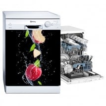 Dishwasher vinyls apple splash