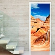 Door decals wave Arizona