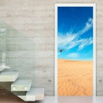 Doors stickers desert