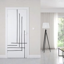 Vinyls for doors strokes with style