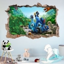 Wall stickers 3D river 2