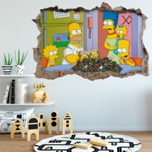 Stickers The Simpsons 3D