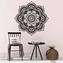 Vinyl mandalas yoga lotus