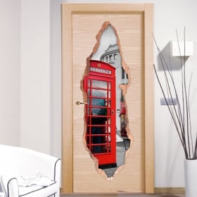 Decorative vinyl doors London 3D