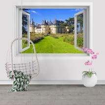 Wall decal Chenonceau castle France 3D