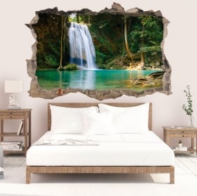 Wall stickers Thailand waterfalls 3D