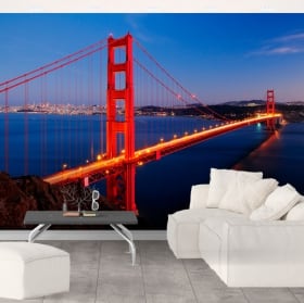 Wall murals Golden Gate bridge