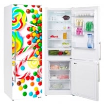 Vinyls for refrigerators and objects candies