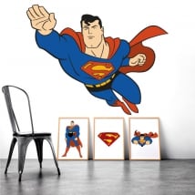 Decorative vinyl superman