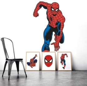 Decorative vinyl spiderman