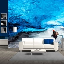 Vinyl wall murals skaftafell glacier