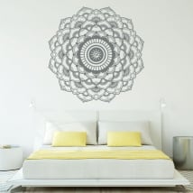 Stickers of vinyl mandalas