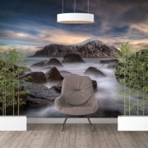 Wall murals vinyls islands lofoten norway