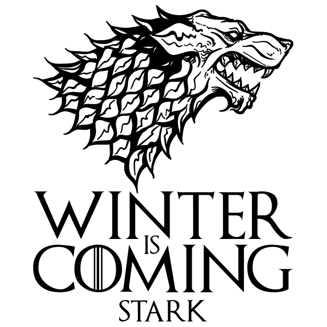 Game of Thrones. Winter is coming. Fußmatte.