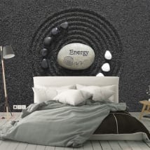 Wall murals stones zen energy