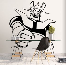 Vinyl and stickers mazinger z