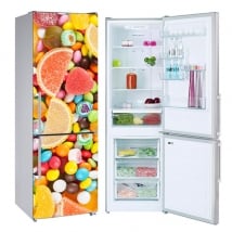 Vinyls for refrigerators sweets and jelly beans