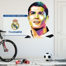 Vinyl cristiano ronaldo real madrid football