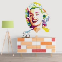 Decorative vinyl marilyn monroe