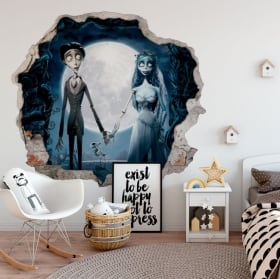 Vinyl walls corpse bride 3d