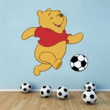 Decorative vinyl winnie the pooh football