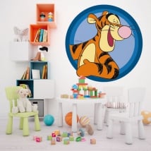 Vinyl children's walls tigger winnie the pooh