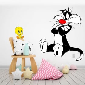 Children's vinyl sylvester and tweety