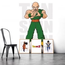 Adhesive vinyl dragon ball ten shin han