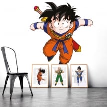 Adhesive vinyl and stickers goku dragon ball