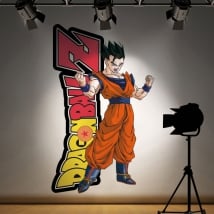 Adhesive vinyl y stickers dragon ball z