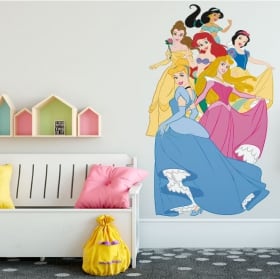 Adhesive vinyl princesses of disney