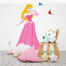 Children's vinyl disney princess and birds