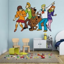 Vinyl adhesives and stickers scooby doo