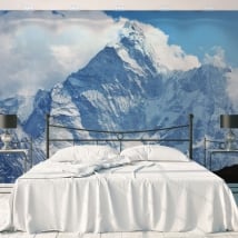 Vinyl wall murals snowy mountains nepal