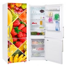 Decorative vinyl for refrigerators