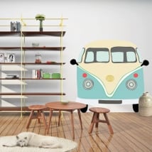 Adhesive vinyl volkswagen t1 kombi to decorate